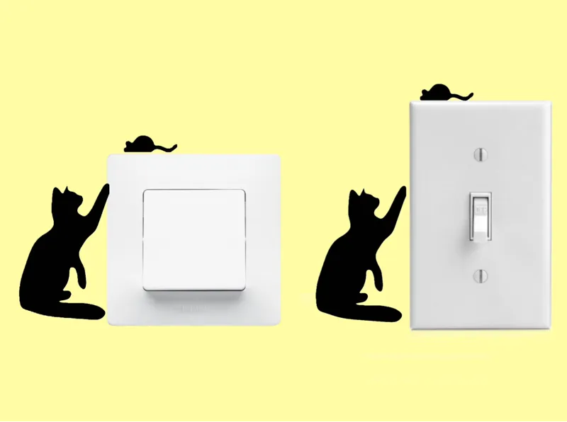 Cat and mouse light switch design