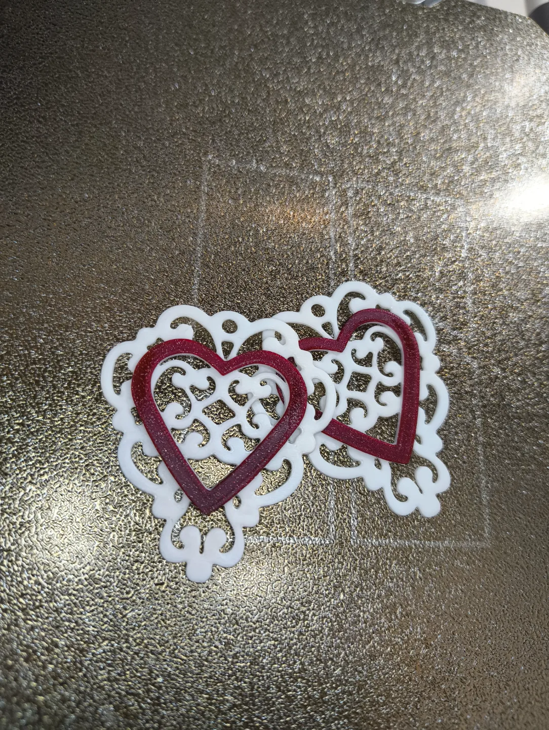 Heart Earrings view 2