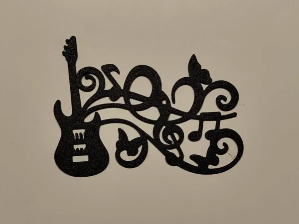 Déco murale musicale