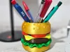 Flat pen holder one flat