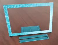 Cadre et support pour écran Waveshare 10.1DP-CAPLCD — photo 2