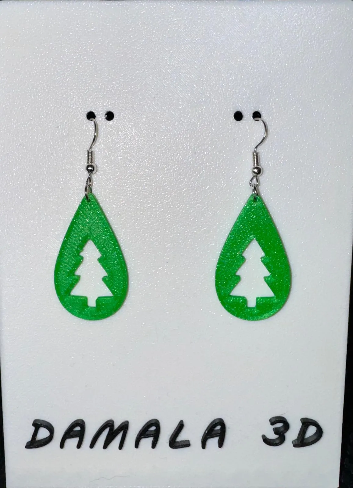 PENDIENTES COLGANTE ARBOL DE NAVIDAD view 2