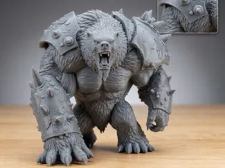 Oso de Guerra Blindado - Edición Battle-Worn 