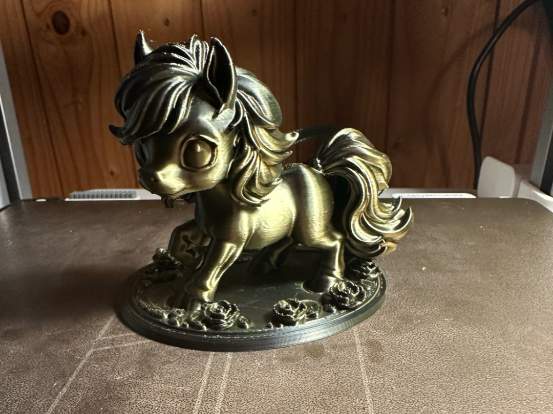 Cute Pony Figurine – Easy to Print