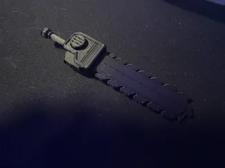 Yeeps plush chainsaw