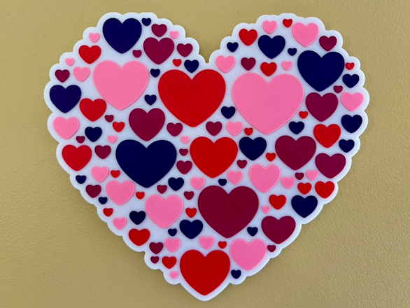 Heartstrings Wall Art - Valentine's Day Decor