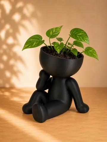Maceta decorativa: Buddy Planter – Thinking — vista de referencia 2