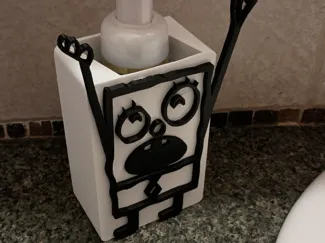 Doodle Bob Bath and Body works soap holder