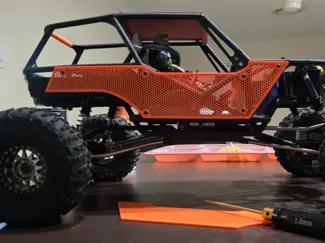 axial wraith 2.2 replacement side panels 1 piece.