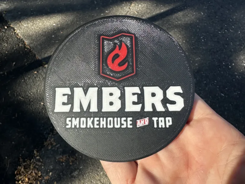Drink Coaster (Embers Smokehouse)