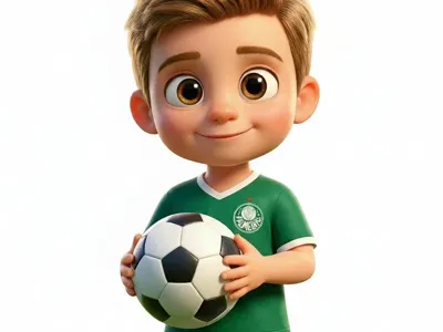 Palmeiras Boy Cake Topper