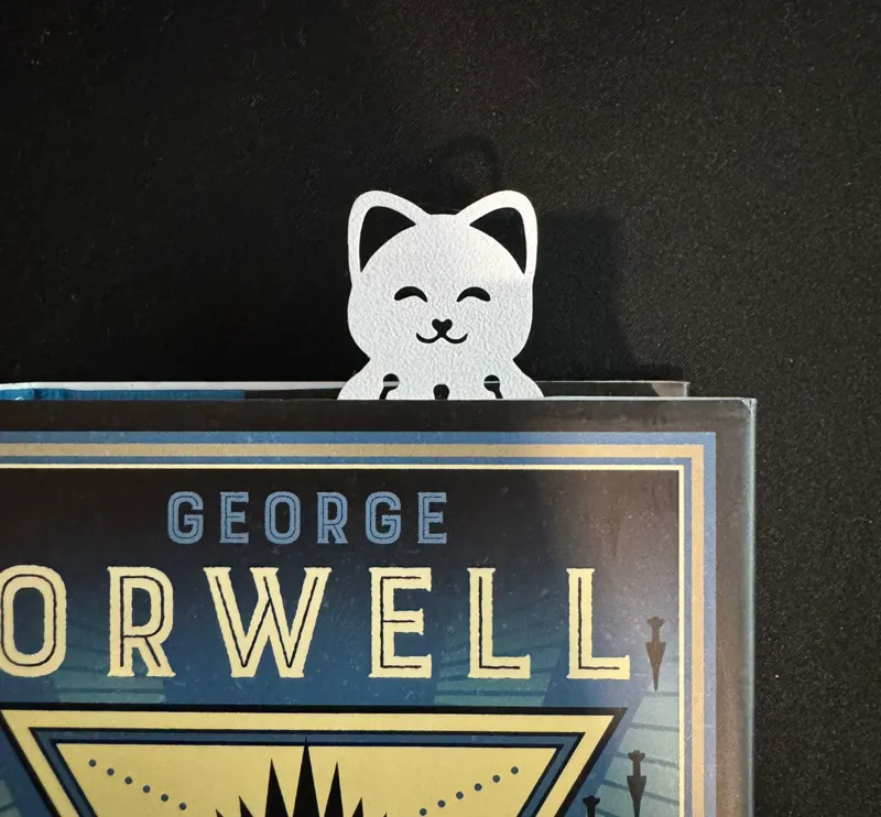 Lesezeichen Katze / Bookmark Cat