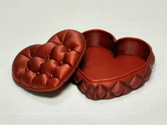 Pillow Heart Trinket Box