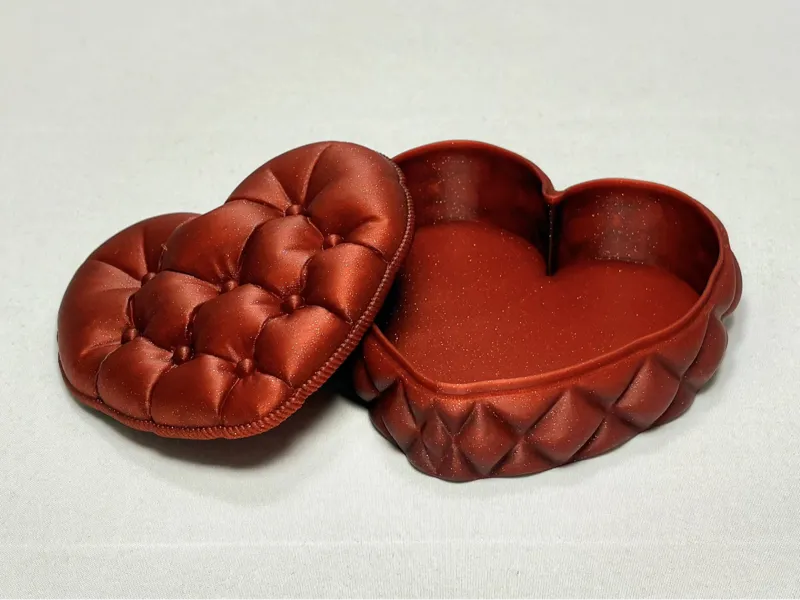 Pillow Heart Trinket Box