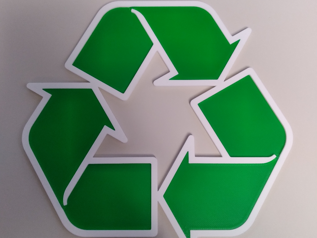 Recycling Symbol (Parallel Edges)