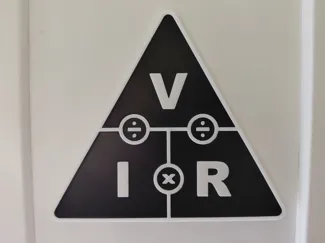 Ohm's Law Triangle
