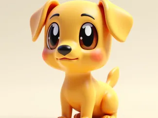 CARICATURA CUCCIOLO LABRADOR