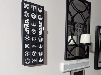 Royal Game of UR - Star Wars Edition - Wall Hanger