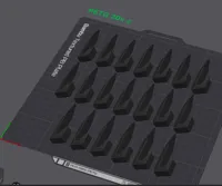 0.24mm layer, 5 walls, 0% infill