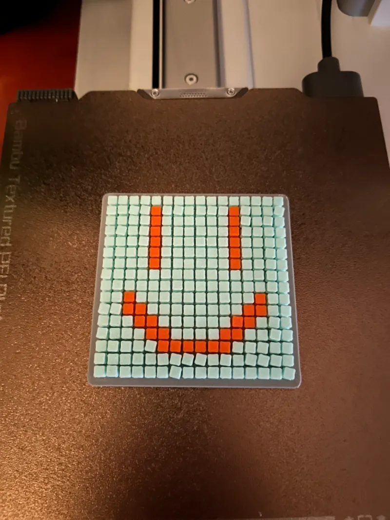 Pixel Smile Face