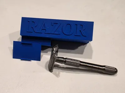 Falcon (Single Blade) Razor Organizer Box