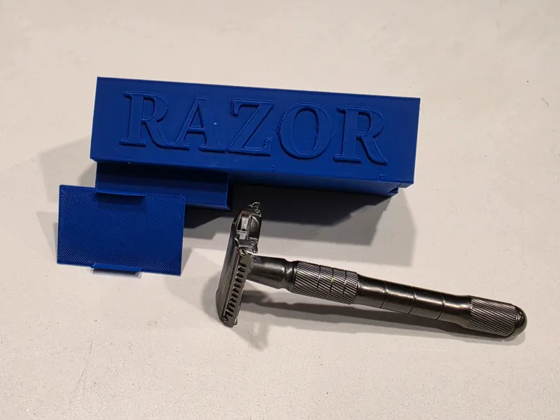 Falcon (Single Blade) Razor Organizer Box