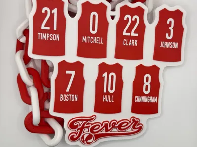 INDIANA FEVER TEAM HYPE CHAIN