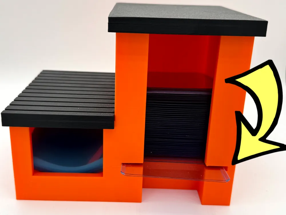 Sleeve & Top Loader Dispenser – Card Case Station - Free 3D Print Model ...