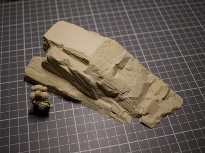 Miniature Terrain - Rock #13