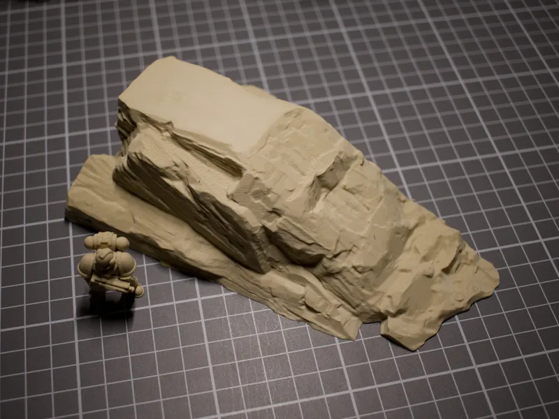 Miniature Terrain - Rock #13