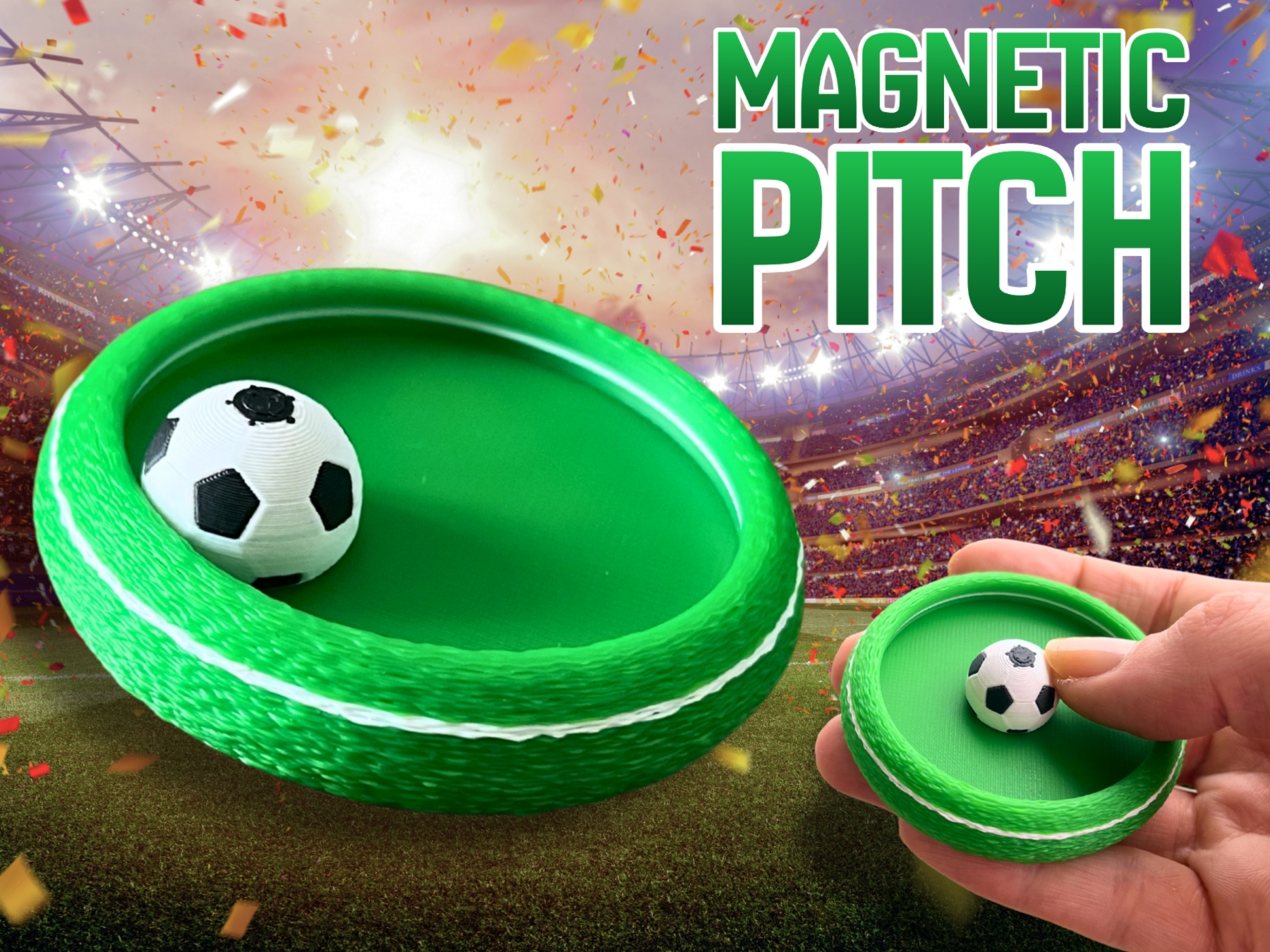 Magnetic Pitch: The Soccer Pocket Fidget