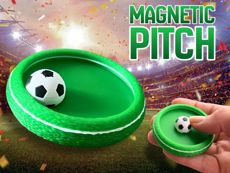 Magnetic Pitch: The Soccer Pocket Fidget