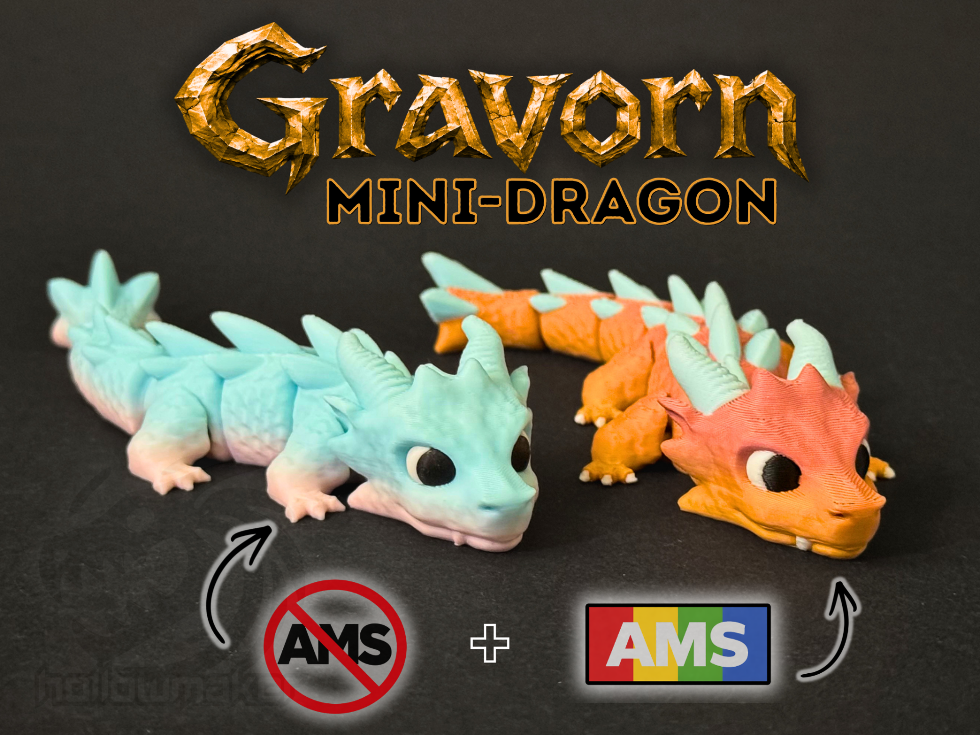 Gravorn - Mini Dragon (No AMS required!)
