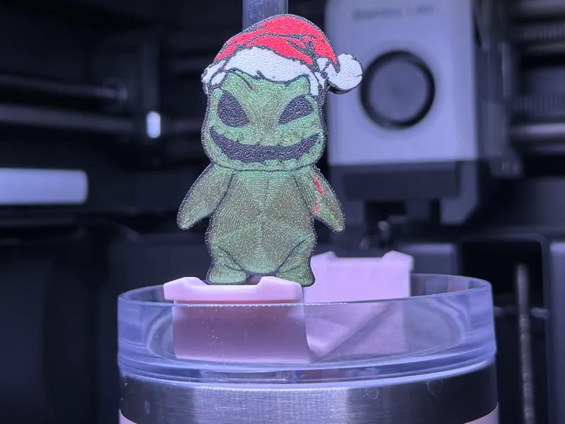 Christmas Oogie Boogie Straw Topper