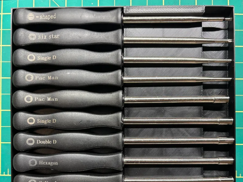 Carb Screwdriver Organizer