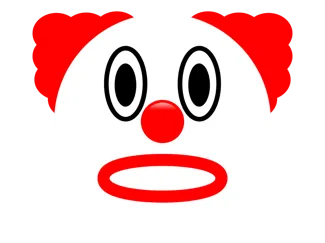 Portachiavi Pagliaccio Clown
