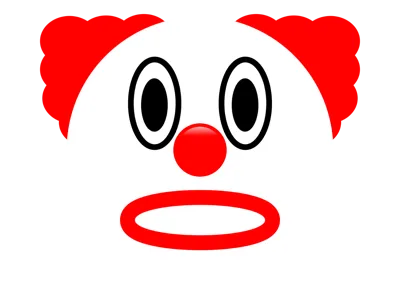 Clown Keychain