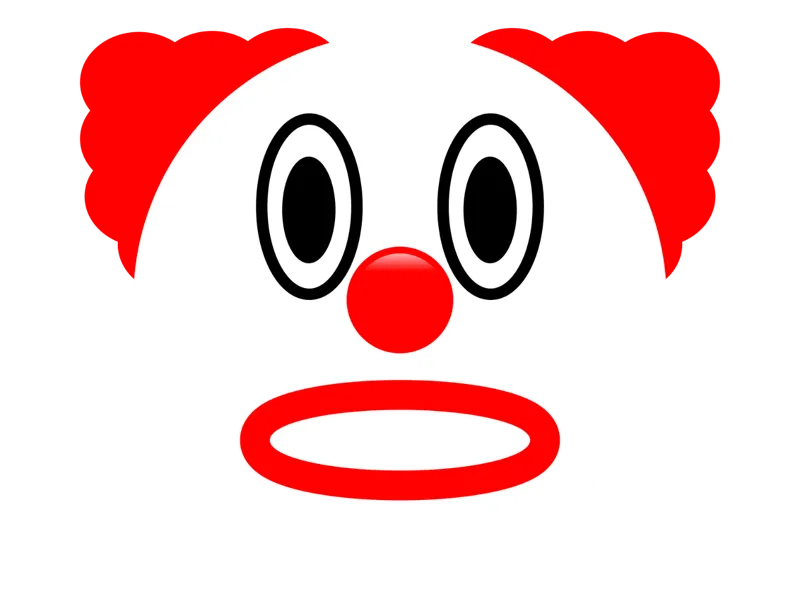 Portachiavi Pagliaccio Clown