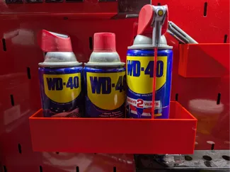 Us General Medium Pegboard Container