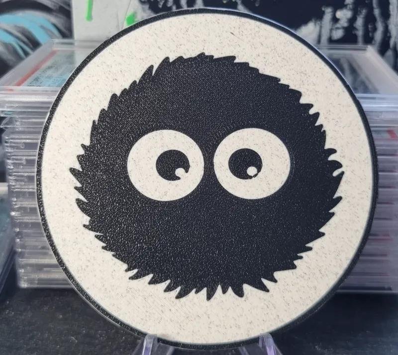 Susuwatari 3mm x 100mm Coaster