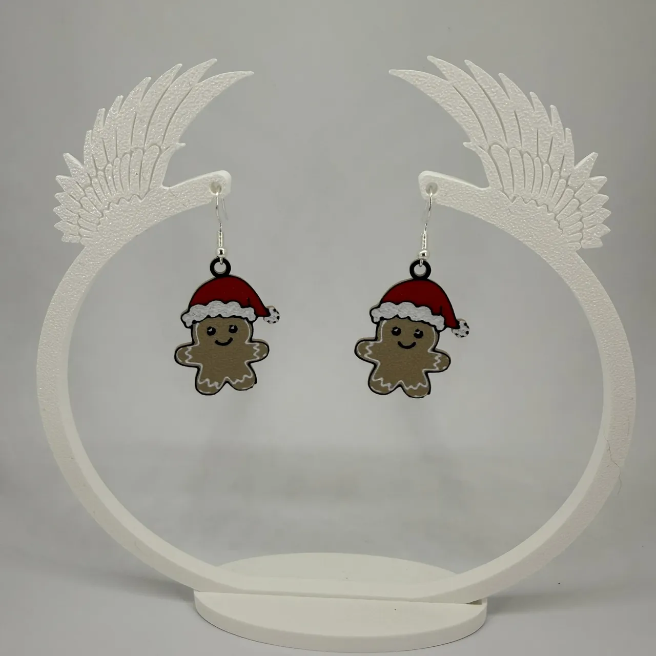 Gingerbread Cookie Earrings (AMS) view 2