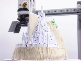 Minas Tirith in multi color