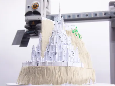 Minas Tirith in multi color