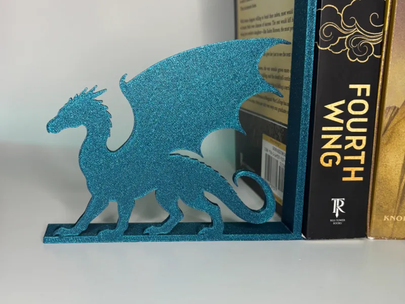 Female Dragon Bookend - Sgaeyl from Fourth Wing