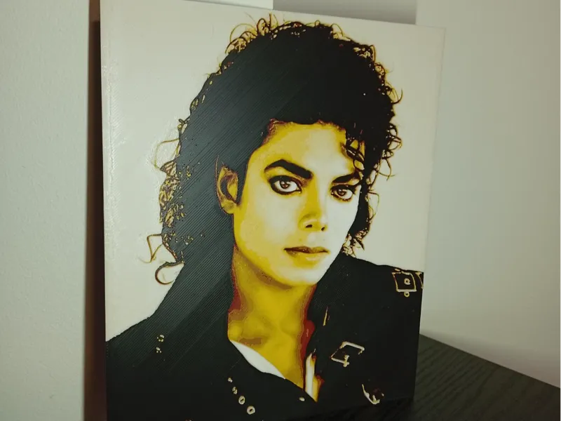 Hueforge Michael Jackson