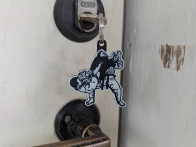 BJJ Armbar keychain