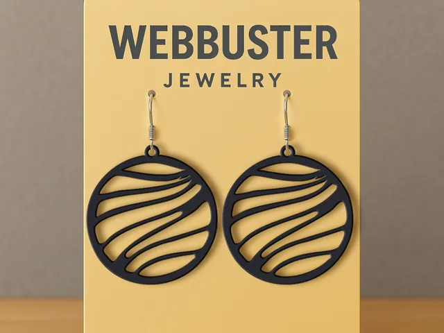 Orbit of Fire Earring