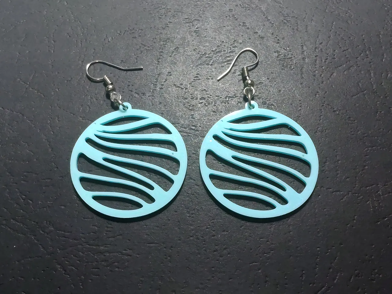 Orbit of Fire Earring view 2