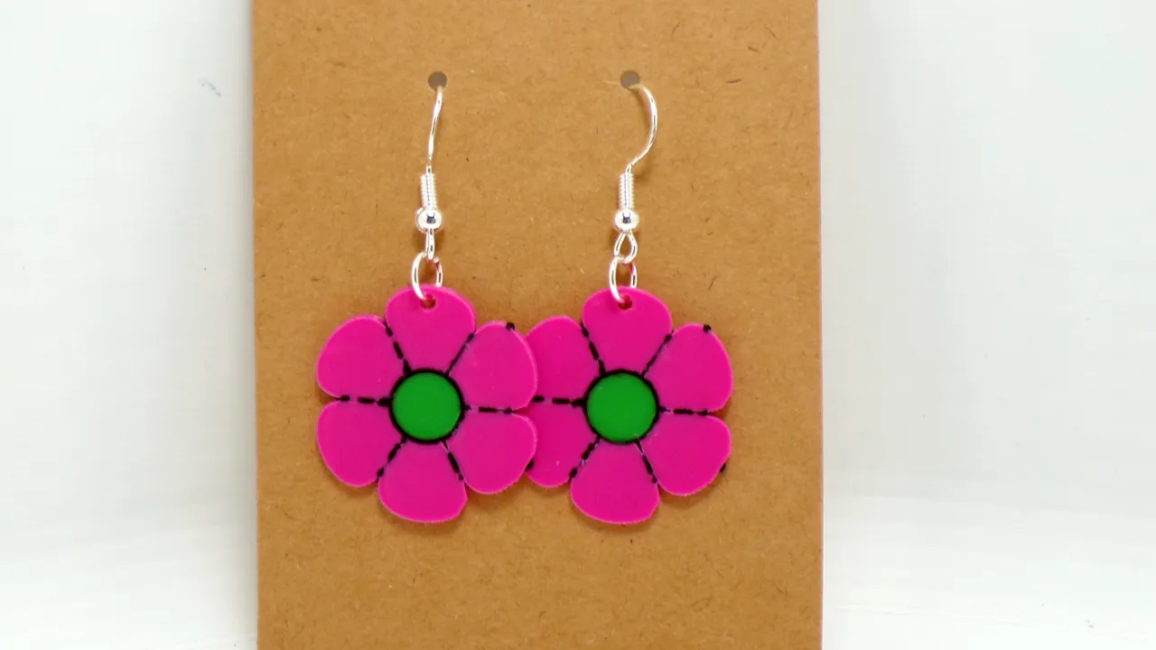 Spring Petal Earrings view 4