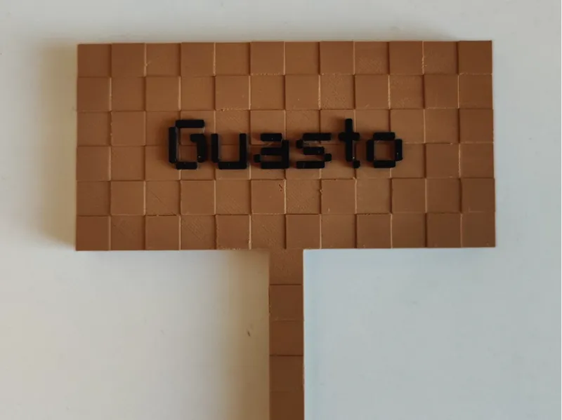 Cartello Guasto Minecraft